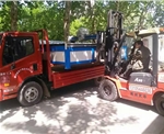 風(fēng)管等離子切割機(jī)裝車(chē)